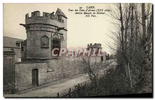 Ansichtskarte AK Caen La Tour des Gens d Armes Ancien Manoir de Nollent