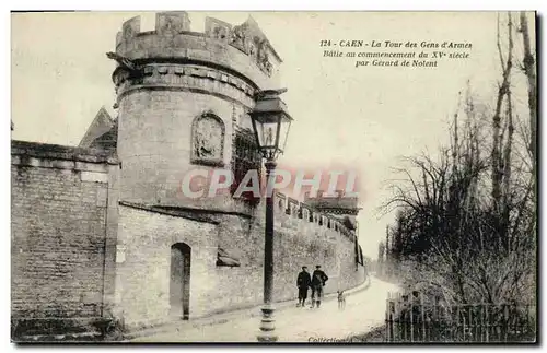 Cartes postales Caen La Tour des Gens d Armes Gerard de Nolent