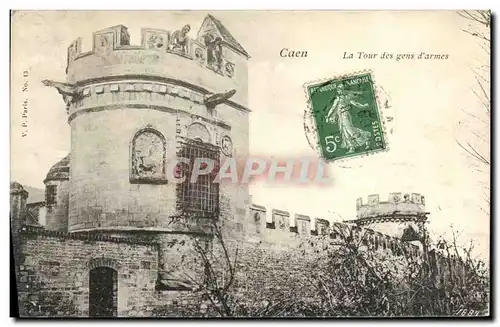 Cartes postales Caen La Tour dite des Gens d Armes