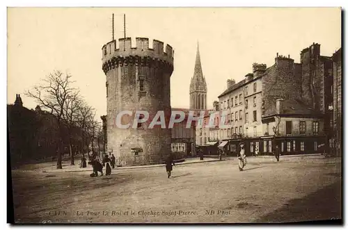 Cartes postales Caen La Tour Leroy et le Marche Couvert