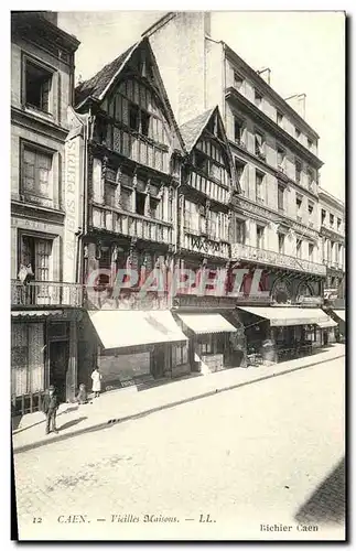 Cartes postales Caen Vieilles Maisons Levrard