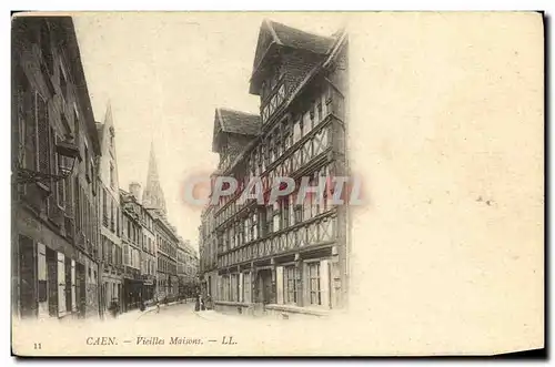 Cartes postales Caen Vieilles Maisons