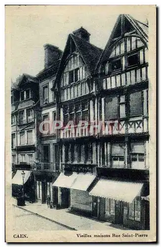 Cartes postales Caen Vieilles Maison Rue St Pierre