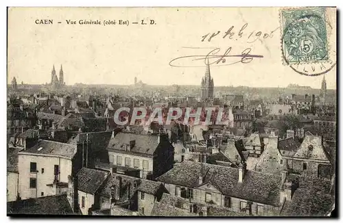 Cartes postales Caen Vue Generale