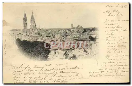 Cartes postales Caen Vue Panorama