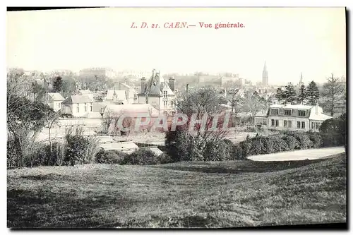 Cartes postales Caen Vue Generale