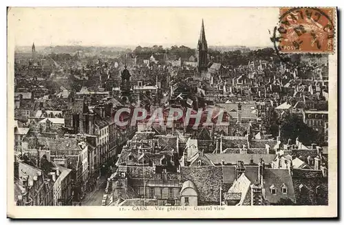 Cartes postales Caen Vue Generale