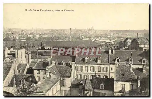 Ansichtskarte AK Caen Vue Generale Prise de Vaucelles