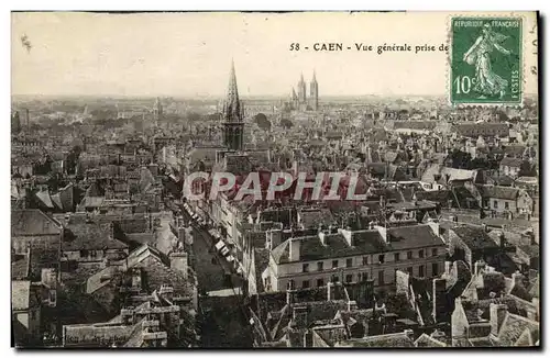 Cartes postales Caen Vue Generale