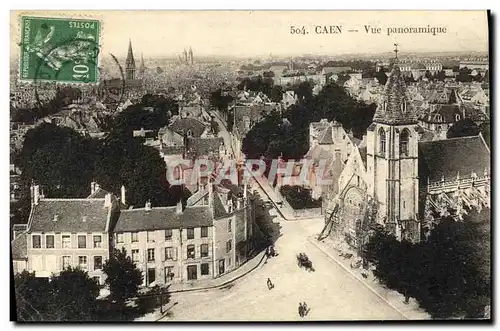 Ansichtskarte AK Caen Vue Panoramique
