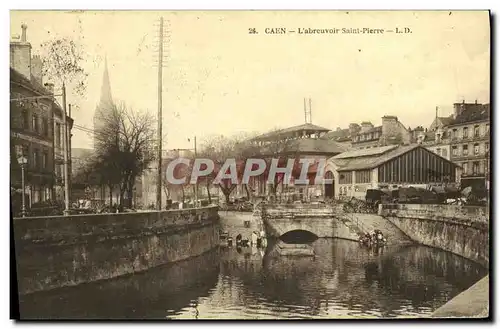 Cartes postales Caen L Abreuvoir Saint Pierre