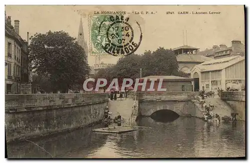 Cartes postales Caen L Ancien Lavoir Lavandieres