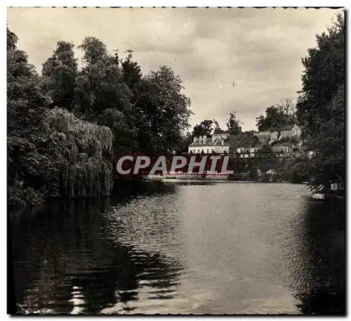 Cartes postales moderne Caen Un coin des rives de l Orne