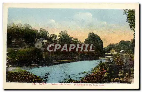 Cartes postales Caen Pecheurs de L Orne