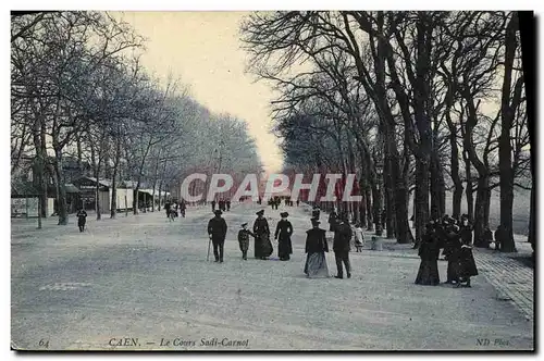 Cartes postales Caen Le cours Sadi Carnot