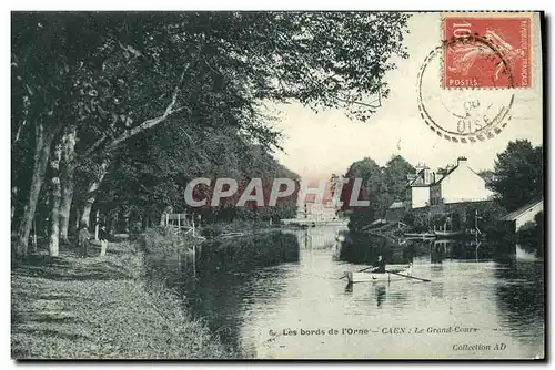 Cartes postales Caen Les Bords de L Orne Le grand cours