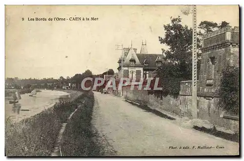 Cartes postales Caen Les Bords de L Orne