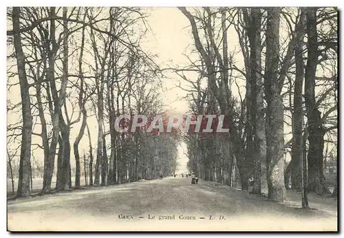 Cartes postales Caen Grand Cours