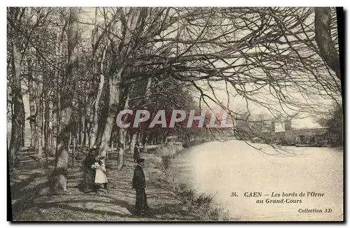 Cartes postales Caen Les bords de l Orne au Grand Cours