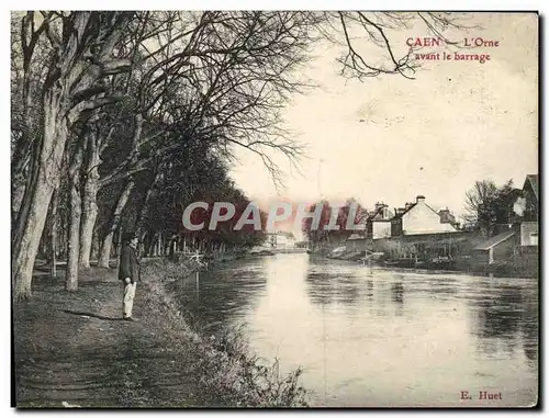 Cartes postales Caen L Orne avant le barrage