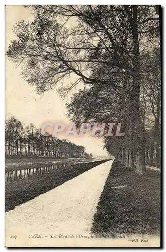 Cartes postales Caen Les Bords de l Orne Le cours Caffarelli