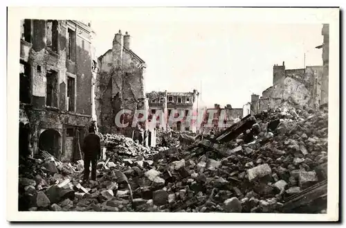 Ansichtskarte AK Caen Juin Juillet 1944 Militaria Rue des Jacobins