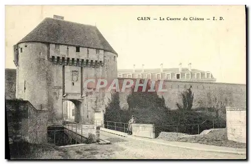 Cartes postales Caen La Caserne du Chateau