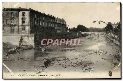 Ansichtskarte AK Caen Caserne Hamelin et l Orne