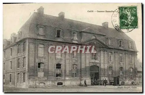 Cartes postales Caen Caserne Hamelin Militaria