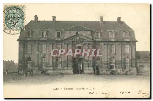 Cartes postales Caen Caserne Hamelin Militaria