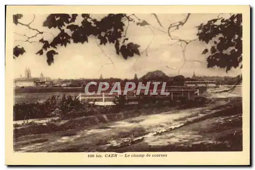 Cartes postales Caen Le Champ de Courses Hippsisme Chevaux