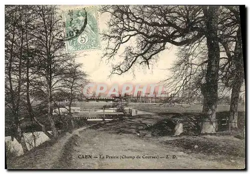 Cartes postales Caen La Prairie Champ de Courses Hippisme Chevaux