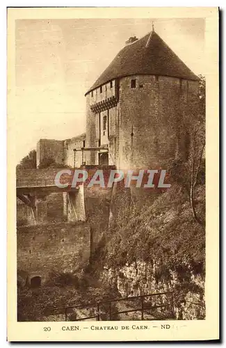 Cartes postales Caen Chateau De Caen