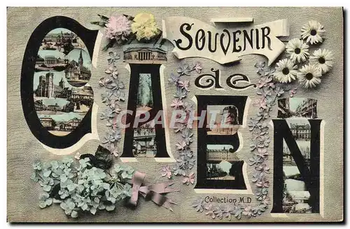 Cartes postales Souvenir Caen