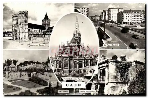 Cartes postales moderne Caen Le Chateau