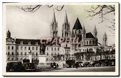 Cartes postales moderne Caen Le Lycee Malherbe et l Abisde St Etienne