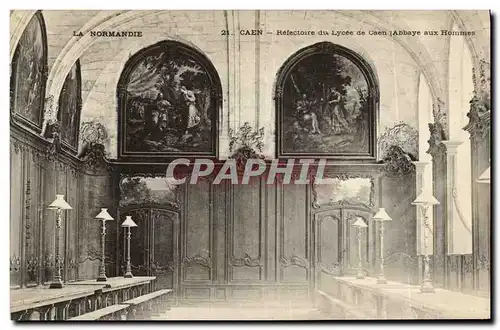 Cartes postales Caen Refectoire du Lycee de Caen Abbaye aux hommes