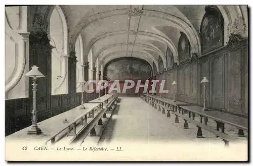 Cartes postales Caen Le Lycee Le Refectoire