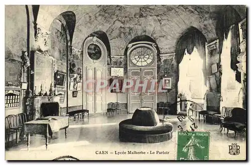 Cartes postales Caen Lycee Malherbe Le Parloir