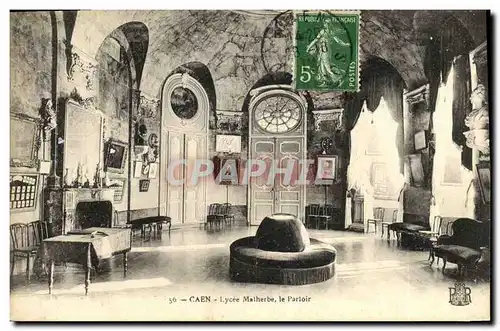 Cartes postales Caen Lycee Malherbe le Parloir