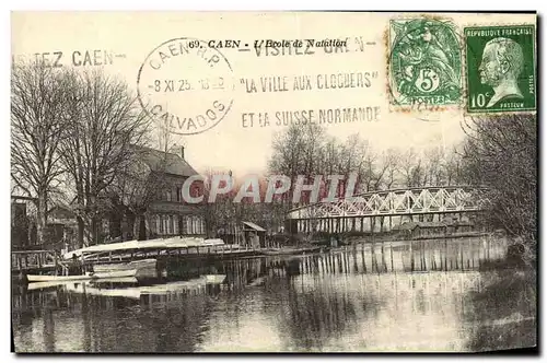 Cartes postales Caen L Ecole de Natation