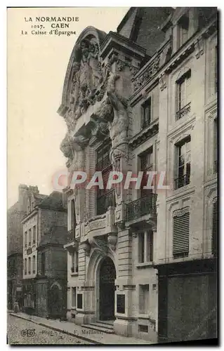 Cartes postales Caen La Caisse d Epargne