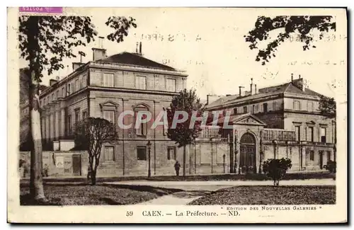 Cartes postales Caen La Prefecture