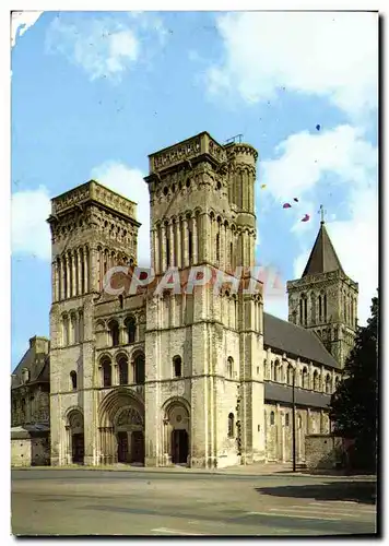 Moderne Karte Caen Abbaye Aux Dames Eglise de la Trinite