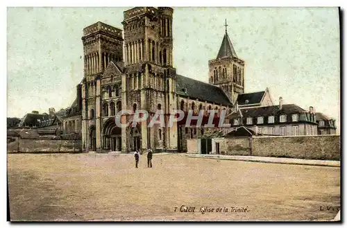 Ansichtskarte AK Caen Eglise de la Trinite