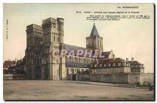 Ansichtskarte AK Caen Abbaye aux Dames Eglise de la Trinite