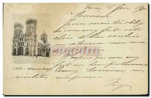 Cartes postales Caen Abbaye aux Dames