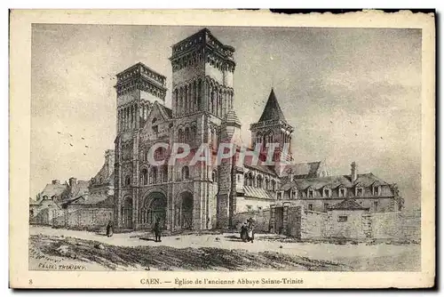 Ansichtskarte AK Caen Eglise de l ancienne Abbaye Sainte Trinite