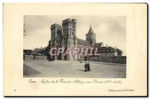 Ansichtskarte AK Caen Eglise de la Trinite Abbaye aux Dames