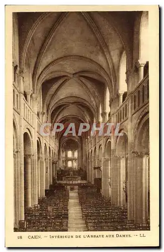 Cartes postales Caen Interieur de L Abbaye aux Dames
